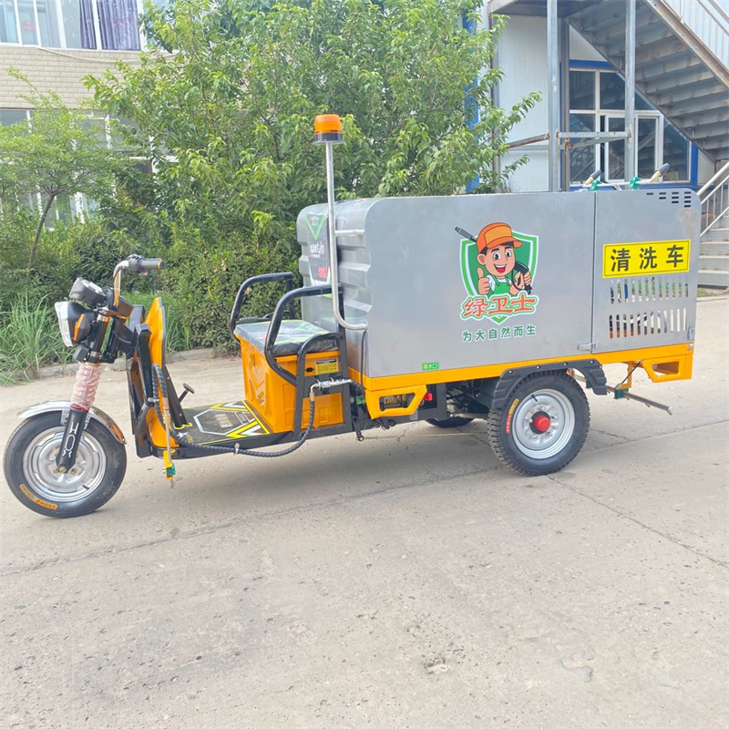 津南电动高压冲洗车CX700A（不锈钢箱体）
