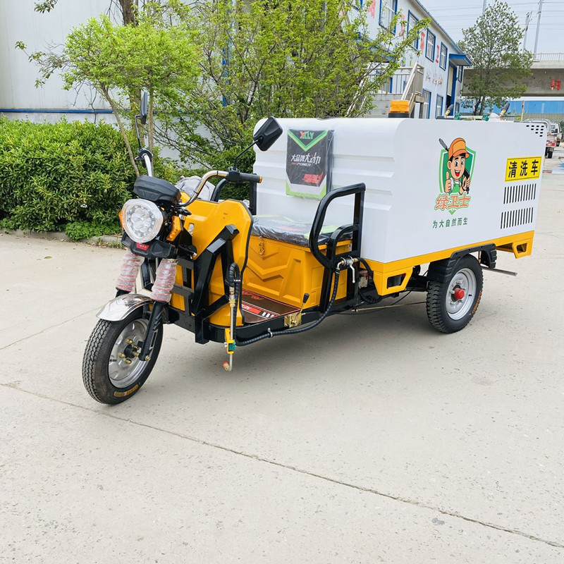 津南电动三轮高压清洗车CX700B（铁镀锌箱体）