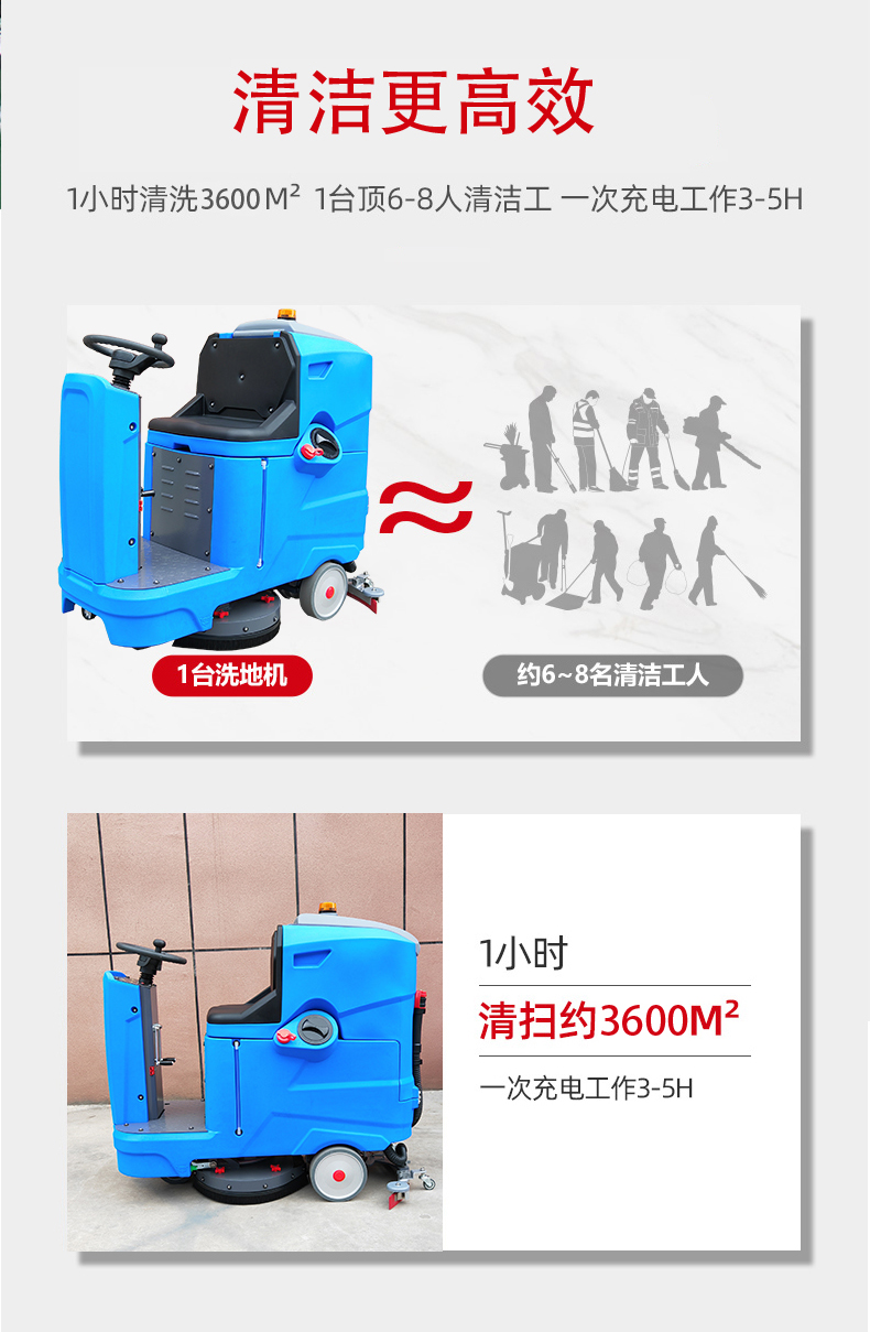 津南驾驶式洗地机更适合用在高铁站