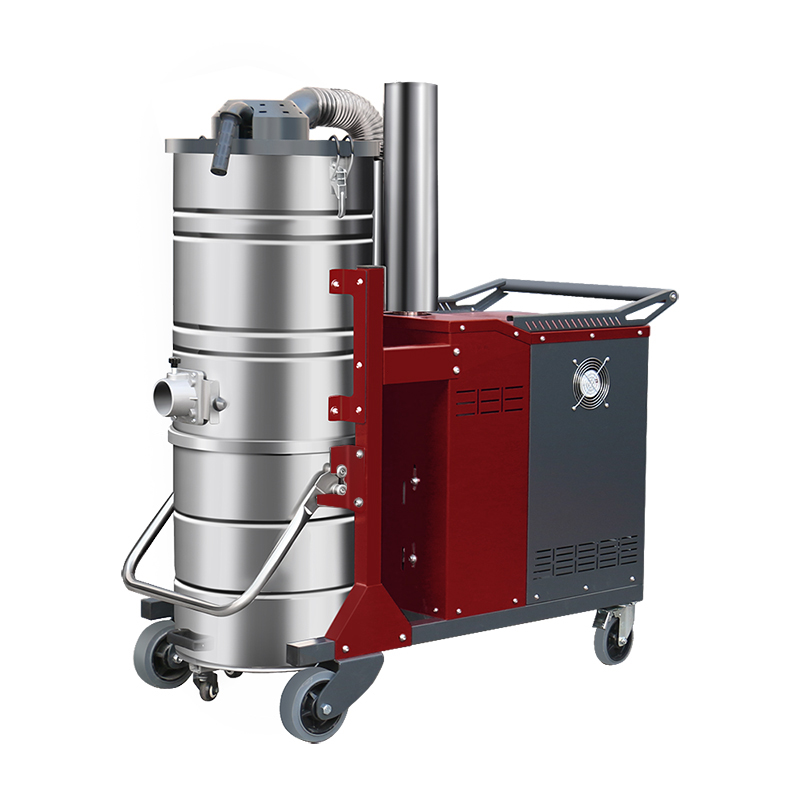 津南坦洁380V 双桶手动反吹工业吸尘器X8系列
