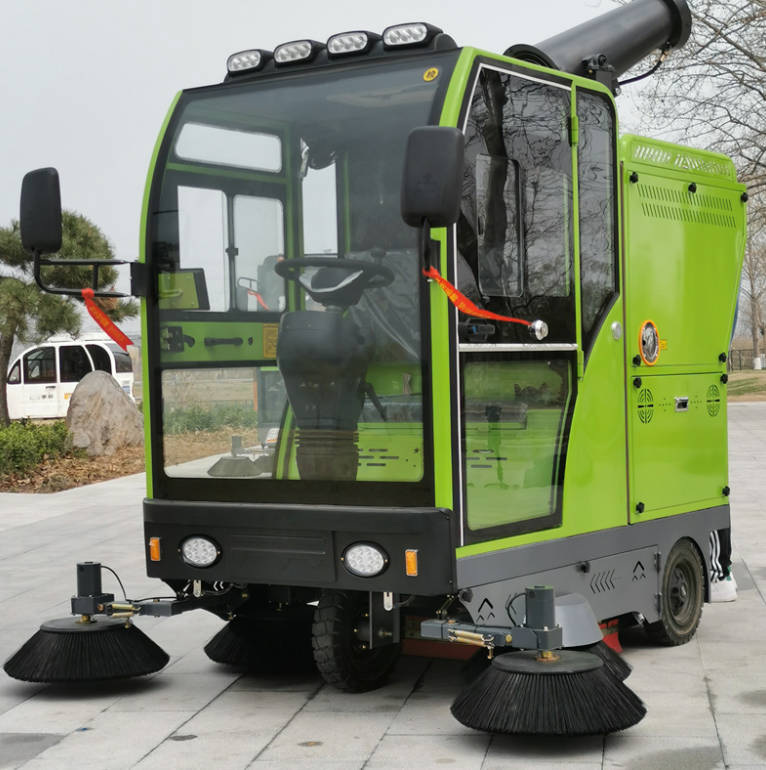 津南道路清洁广泛应用电动环卫清扫车